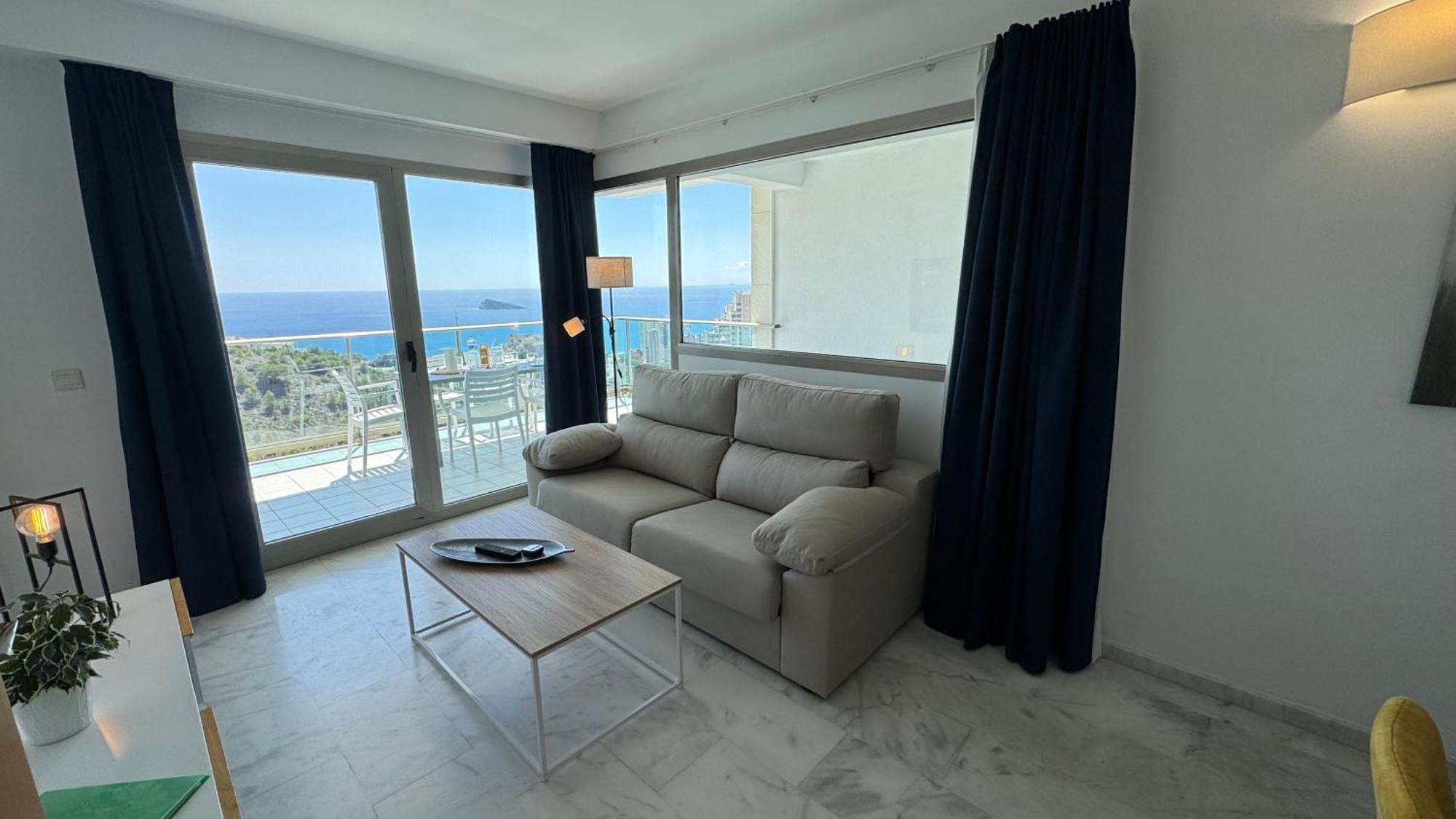 Planta 28 - 2 Dormitorios Con Vistas Benidorm Kültér fotó