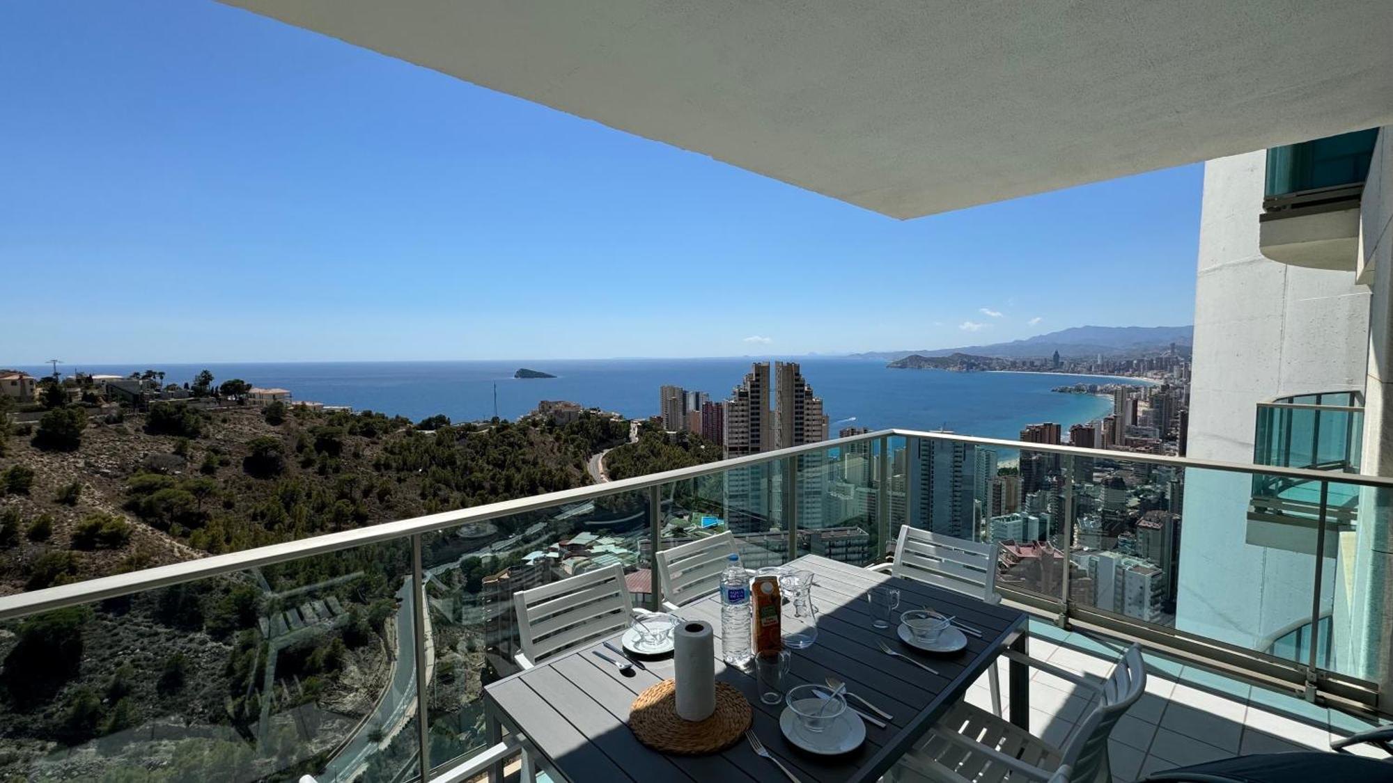 Planta 28 - 2 Dormitorios Con Vistas Benidorm Kültér fotó