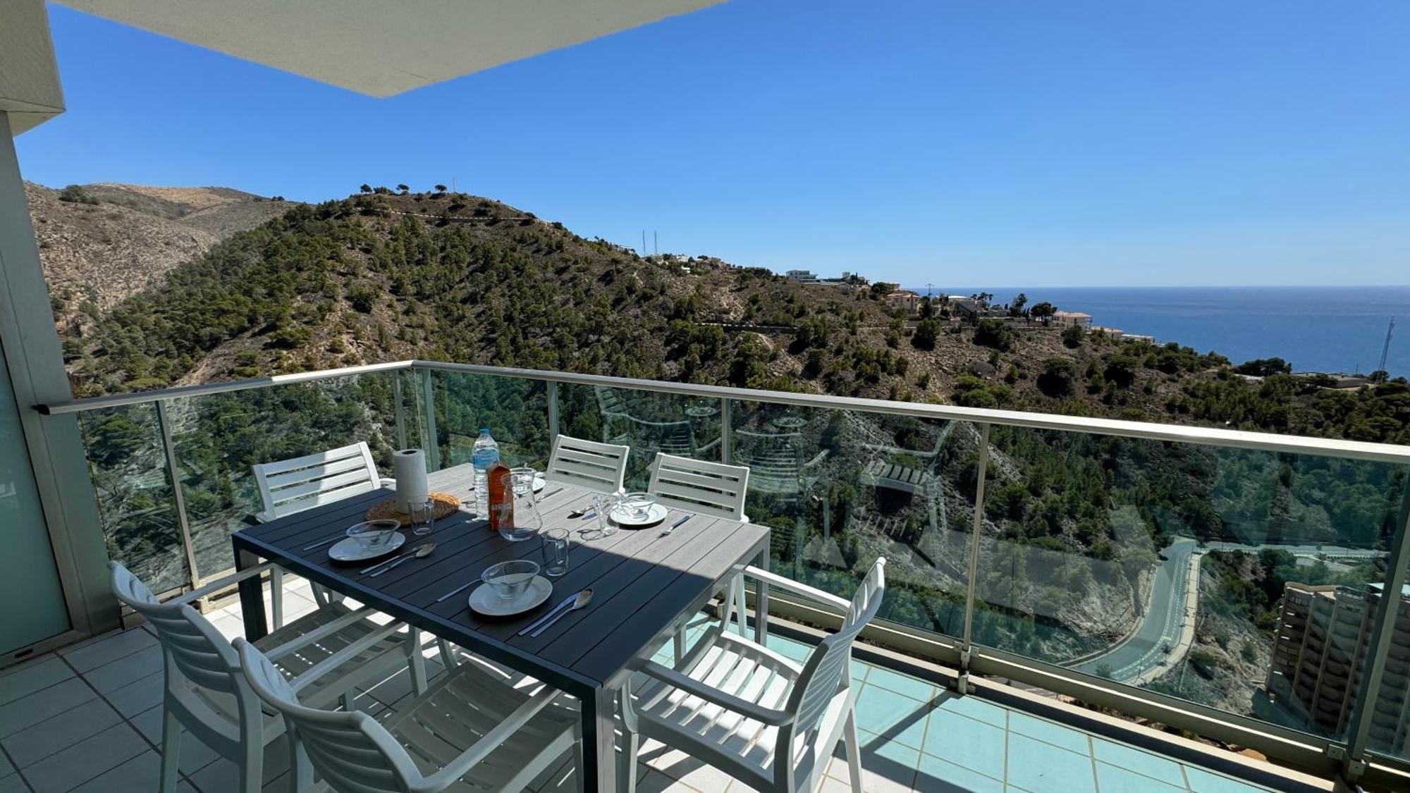 Planta 28 - 2 Dormitorios Con Vistas Benidorm Kültér fotó