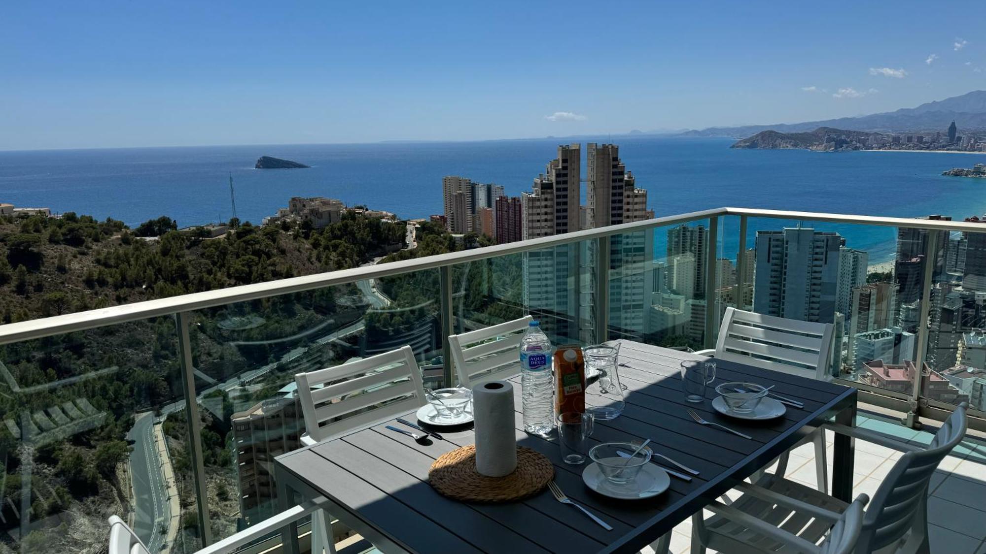 Planta 28 - 2 Dormitorios Con Vistas Benidorm Kültér fotó